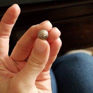 Pandora crystal star and moon charm